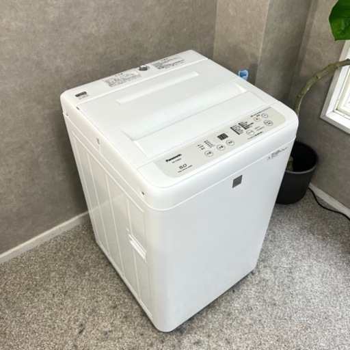 ☑︎ご成約済み Panasonic 洗濯機 5kg✨ 2019年製⭕️