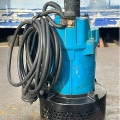 N2. ツルミ水中ポンプ　ハイスピンポンプ　KTV型　KTV2-22 三相 200V 60Hz 口径 50mm