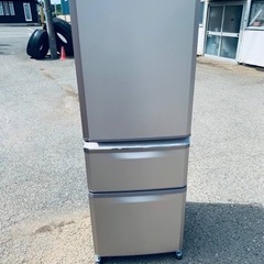 三菱 ノンフロン冷凍冷蔵庫　MR-C34A-P