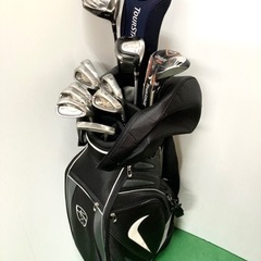 【SOLD OUT】◆TaylorMade XRドライバー＋ TourStage ViQアイアン等◆ゴルフクラブ 全13本セット＋ 美品 NIKE キャディバッグ付き