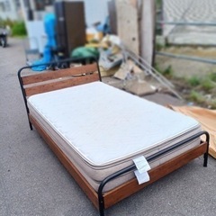アース万代店 ニトリ Nスリーブプレミアム02家具 ベッド セミダブルベッド