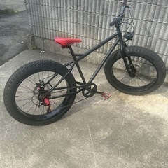 【お取引中】自転車 26インチ ファットバイク