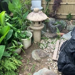 灯篭　ガーデニング