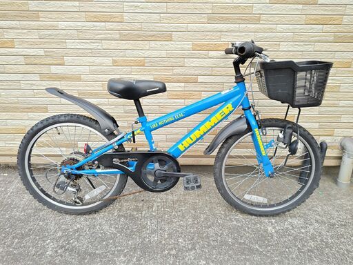 中古自転車 6段変速 20インチ ブロックダイナモ 軽整備済み 防犯登録対応 町田市 相模原市 MM310