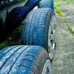 倉庫整理 18インチホイールとタイヤ