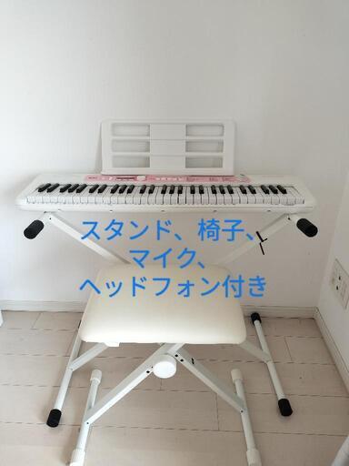 カシオキーボード　光ナビ付き