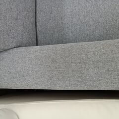 ☆ジモティ割あり☆ ソファー グレー H70×D72×W160 クリーニング済み