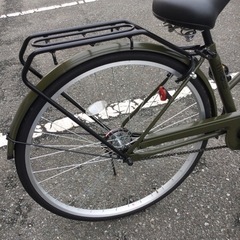 【✨めったに出ない新古品❗️なんと使用期間10日❗️27インチ❗️通勤通学❗️鍵2本付き❗️】27インチ自転車