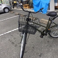 【✨めったに出ない新古品❗️なんと使用期間10日❗️27インチ❗️通勤通学❗️鍵2本付き❗️】27インチ自転車