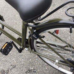 【✨めったに出ない新古品❗️なんと使用期間10日❗️27インチ❗️通勤通学❗️鍵2本付き❗️】27インチ自転車