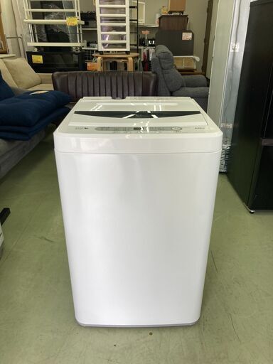 【リサイクルショップ　ピカソ　小松原】★分解洗浄済み★ヤマダ電機 HerbRelax 6.0kg 全自動電気洗濯機 2017年製 YWM-T60A1-A★138★
