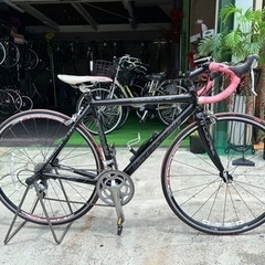 No.74TREK ロードバイク 700C サイズ52 2 x 9段変速整備済み中古現状