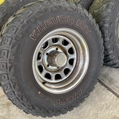 【取引完了】15インチタイヤホイールセット ジムニー ジープ ダッジ エコノライン等に　