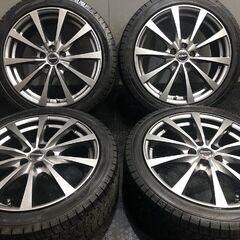 【KENDA KR36 ICETEC NEO 215/45R17】スタッドレス【Exceeder 17インチ 7J5HPCD100+50】プリウス レガシィ インプレッサ等　(KTL089)