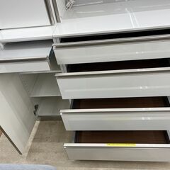 ✨大容量レンジボード✨2面レンジボード 綾野製作所 IDC大塚家具✨国産 お手入れも簡単！✨927✨