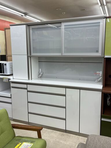 ✨大容量レンジボード✨2面レンジボード 綾野製作所 IDC大塚家具✨国産 お手入れも簡単！✨927✨