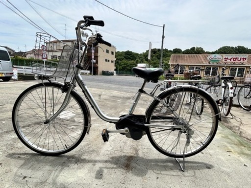 No.62Panasonicアシスト自転車ビビTX BE-ELTX63-S 15年モデル整備済み中古現状 No.62Panasonicアシスト自転車ビビTX BE-ELTX63-S 15年モデル整備済み