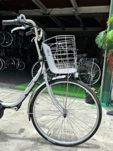 No.62Panasonicアシスト自転車ビビTX BE-ELTX63-S 15年モデル整備済み
