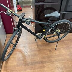 クロスバイク No.1281 GIANT グリーン 28インチ カスタム 8段切替