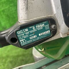 【訳アリ】【説明欄必読】日立 C7RSH スライドマルノコ【野田愛宕店】【店頭取引限定】【中古】IT4VNJ3NSTNK