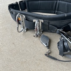 タジマ胴ベルト型安全帯（スチール製）