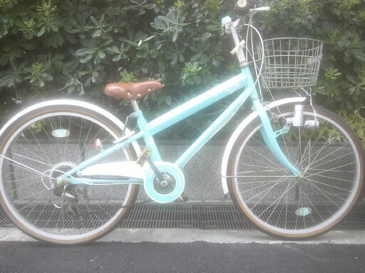 整備済み中古自転車　24インチ　税別￥7.980-　子供車　外装６段