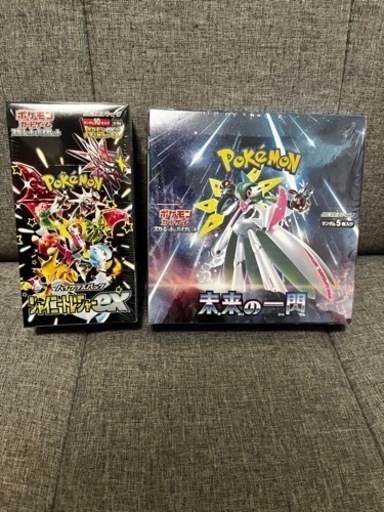 ポケモンカード　シャイニートレジャーex 未来の一閃　シュリンク付きBOX