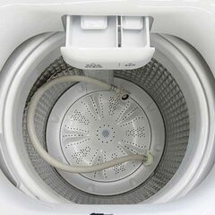・【恵庭】ハイアール 2023年製 5.5㎏ 全自動洗濯機 洗濯機 JW-U55A 中古品 paypay支払いOK! 