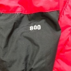 ダウンジャケット(赤)