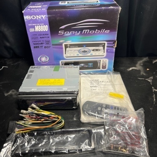 新品！sony cdx-m8800