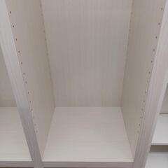 FBS-75T　WH　ｳｯﾄﾞﾘﾋﾞﾝｸﾞﾊｲｼｪﾙﾌ　ｱｳﾄﾚｯﾄ　 高さ(H)180 × 幅(W)74 × 奥行(D)29.5 (cm)　【joh1567】