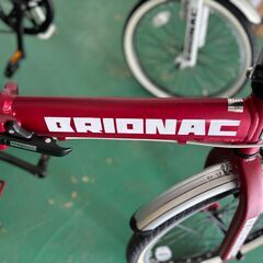 6/28-12：00【美品・２台セット】折りたたみ　自転車　BRIONAC　20型　シマノ　６段階