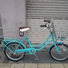 KON\'S Labo[コンズ ラボ]ミニ 20吋コンパクト自転車 内装3段/グレーブルー