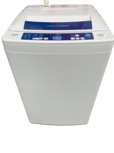 家電 生活家電 AQUA　2014年製　7K　洗濯機