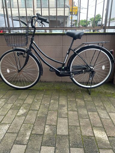リサイクルショップどりーむ荒田店 No1317 自転車　ママチャリ　シティサイクル　２６インチ　ライトOK　シンプルで乗りやすい♪