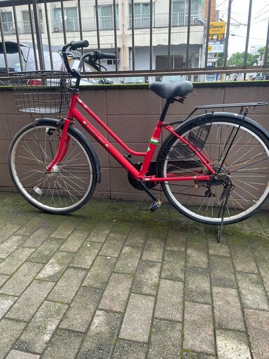 リサイクルショップどりーむ荒田店 No1313 自転車　シティサイクル　２６インチ　ギア切り替え付き♪　LEDオートライト付き♪