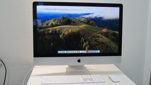 ◆iMac 27-inch Late2019 A2115【Core i5+メモリ24GB】ワイヤレスマウス＆ワイヤレスキーボード付き◆