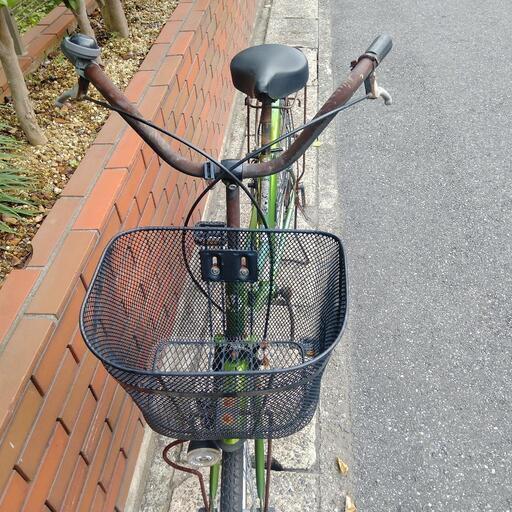 (chariyoshy出品)26インチ自転車、グリーン