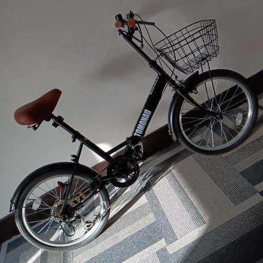 新品同様 SHIMANO TOMONAU 折り畳み自転車 20インチ