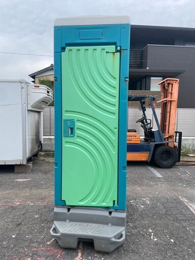 【ドア不備トイレ】仮設トイレ 簡易トイレ 和式トイレ 工事現場 事務所 イベント 建築 建設現場 工事 駐車場 汲み取り式 リースアップ