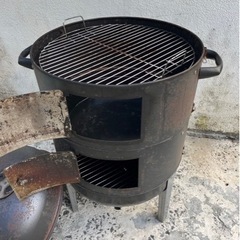 US 🇺🇸Weber燻製器ウェーバーBBQグリルスモーカーグリルバーベキューグリルバーベキュー釜スモーク🍉プロフ必読