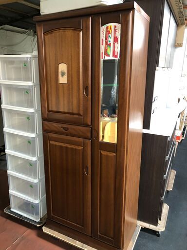 シューズＢＯＸ　鏡付き　Ｗ775