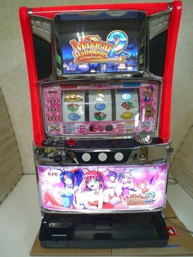 パチスロ実機【KPE マジカルハロウィン2】コイン1000枚付き＋α