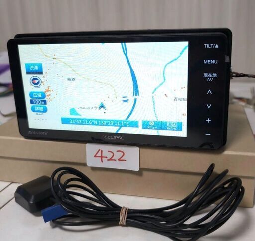 422 完 2020年式イクリプス AVN-LS01W 7インチ カーナビ イクリプス