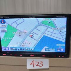 423 完　イクリプス　AVN660HDmkⅡ　HDDナビ　地デジフルセグ内蔵