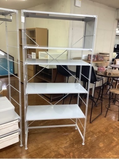 無印良品 ユニットシェルフ ハイタイプ ホワイト 入荷いたしました！
