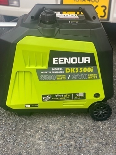 美品中古　EENOUR インバーター発電機 DK3500i