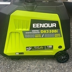 美品中古　EENOUR インバーター発電機 DK3500i