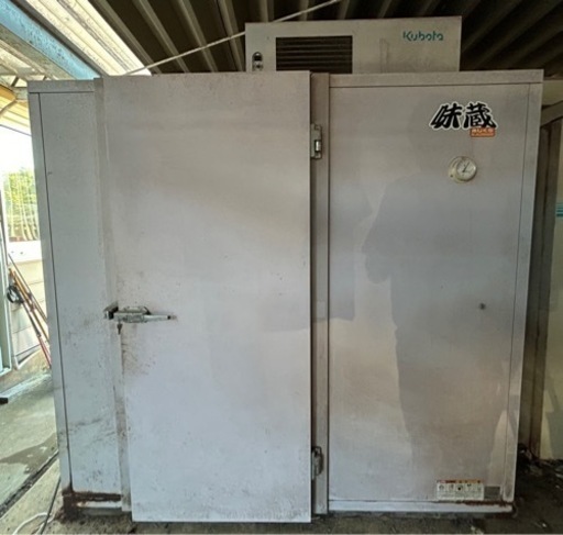 滋賀県　中古 クボタ　味蔵　玄米低温貯蔵庫　KA3000　あじくら 54袋 貯蔵庫 保冷庫 米 野菜 動作確認済 三相 200V 50/60Hz 600/660w