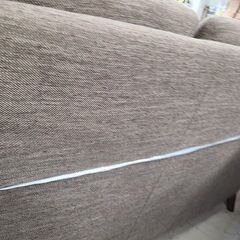 J7096 NITORI ニトリ 3人掛け布張りソファ コウテイ3 DR-DMO